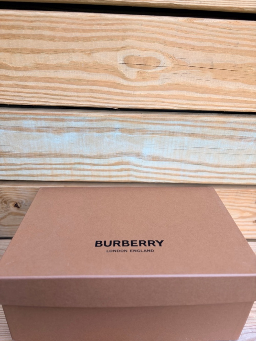 Burberry Icon Stripe Strap Lambskin Sandals - Picture 3 of 3